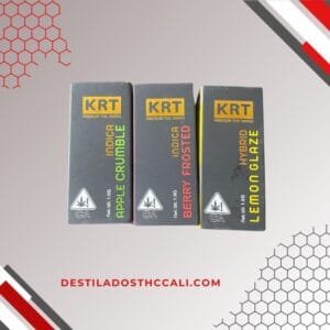 Destilado KRT Premium THC Vapes | Destilados Cali