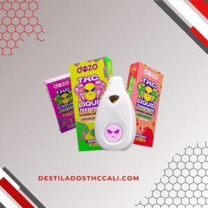 Dozo 5ml con mezcla THC-A y Live Resin | Destilados THC Cali